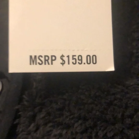 NWT Spyder Black Snap Button Pullover Jacket Quarter Snap Neckline Stand Collar - Picture 8 of 8